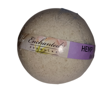 Load image into Gallery viewer, HEMP OIL INFUSED BATH BOMB, LAVENDER EO
