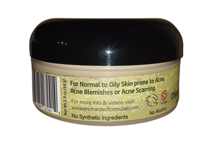 ACNE FACE CREAM, Clearly Cheerly Green Line for Acne, Acne Blemishes/Acne Scarring, Whiteheads/Blackheads or Facial Skin Bacterial Disbalance.