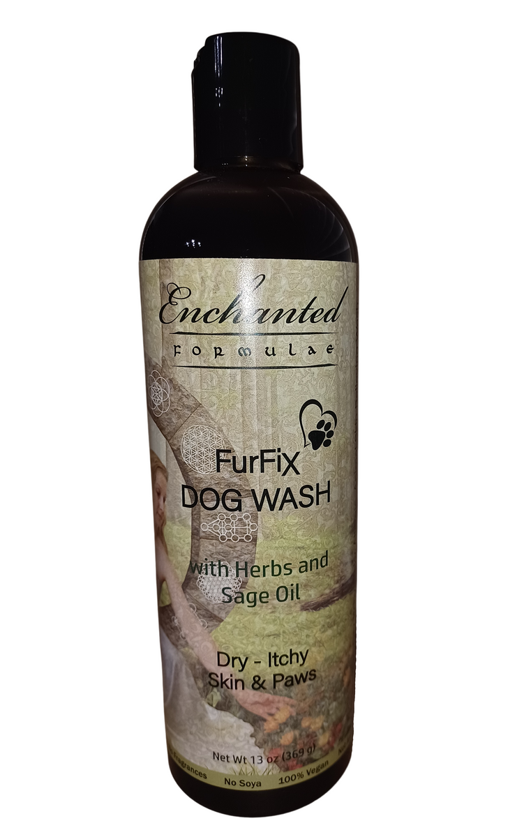 DOG WASH FURFIX ITCHY COAT Dry Flaky Itchy Sensitive or Allergic Animal Skin