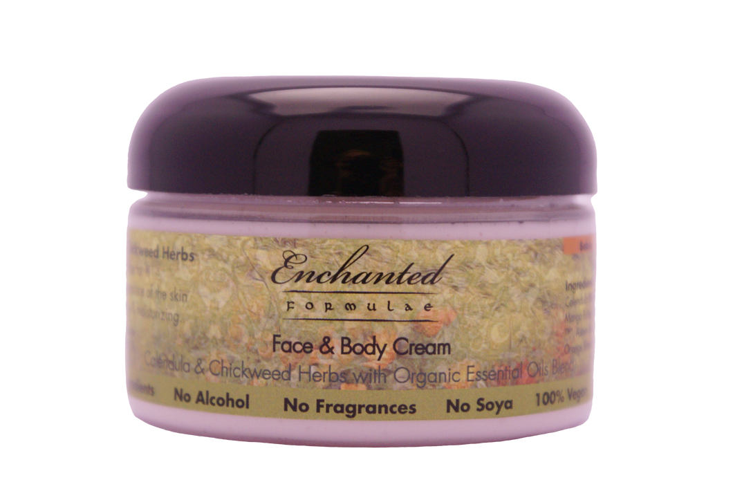 GENERAL CREAM & BALM for Face & Body with Calendula & Chickweed Herbs