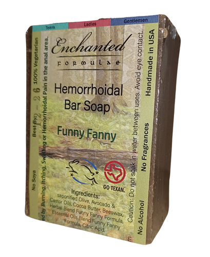 HEMORRHOIDAL BAR SOAP, FUNNY FANNY