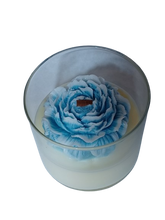 Load image into Gallery viewer, FLOWER OF FRIENDSHIP, CRACKLING WOOD WICK SOY CANDLE