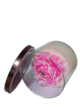 Load image into Gallery viewer, FLOWER OF FRIENDSHIP, CRACKLING WOOD WICK SOY CANDLE