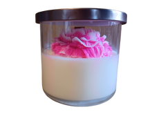 Load image into Gallery viewer, FLOWER OF FRIENDSHIP, CRACKLING WOOD WICK SOY CANDLE