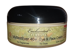 ANTI-AGING FACIAL CREAM for Eyes, Lips & Face, My Best Ever 40+