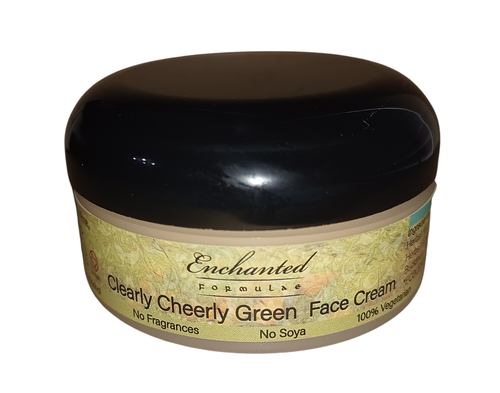ACNE FACE CREAM, Clearly Cheerly Green Line for Acne, Acne Blemishes/Acne Scarring, Whiteheads/Blackheads or Facial Skin Bacterial Disbalance.