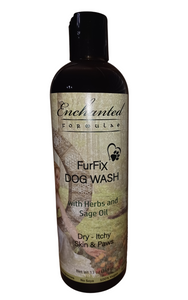 DOG WASH, FURFIX ITCHY COAT, Dry, Flaky, Itchy, Sensitive or Allergic Animal Skin.