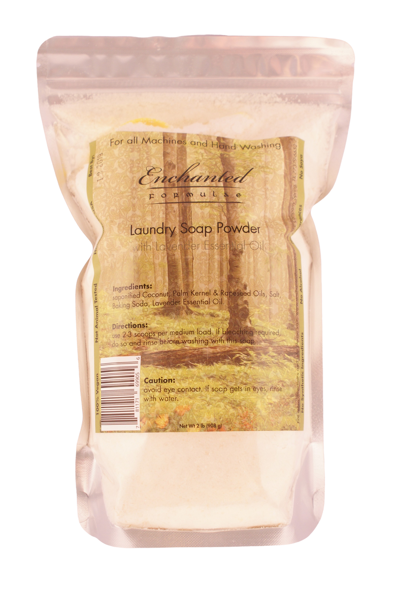 LAUNDRY SOAP POWDER for All Machines & Hand Washing – Enchanted Formulae